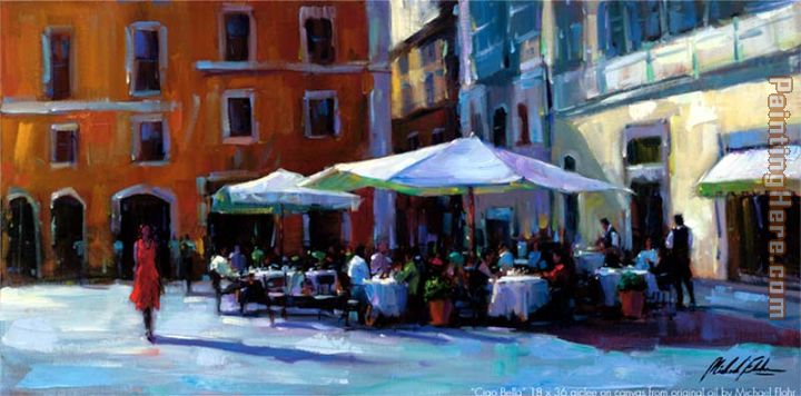 FLOHR piazza painting - 2011 FLOHR piazza art painting